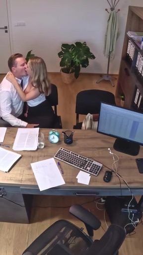Powerful moment from &quot;LOAN4K. She is divorcing and cheating on her husband with a big office dick&quot;