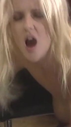 Horny Blonde MILF Gets Fucked Hard in the Diner