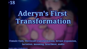 Aderyen&#039_s First Transformation - female Werewolf TF audio