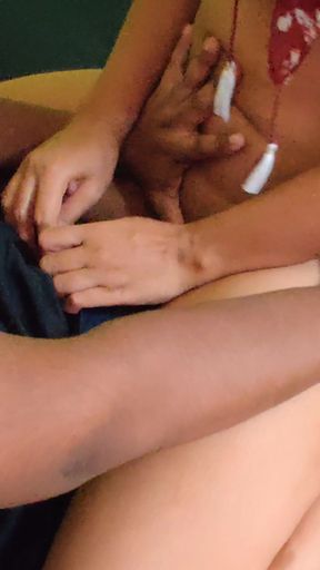 Malay girl is good at rocking on top of her bf, cums deep   Clip 1