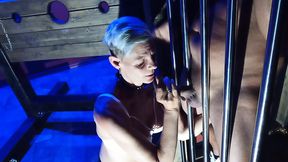 CoraBitch gets wild in the swinger club, no rubber, pure raw action