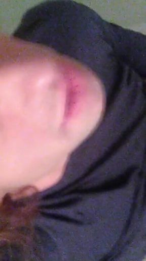 Morning Pre-cum Leaking in Bathroom