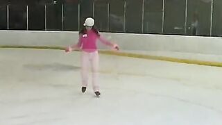 Little April and her Solo Show at the Skating Ring