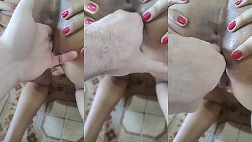 my Master put his hand inside me and masturbated me until I was spread wide 😦😦😈🔥