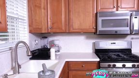 Blonde Cosplay Step-d. Milks My Big Dick - Kali Roses -