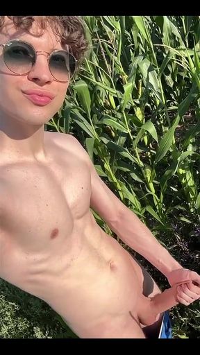 Corn Fields and a Big Dick Around