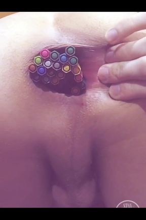 My Tight Ass Gets Stretched and Destroyed by 40 Markers!