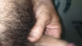 Indian middle age man show his small pennis