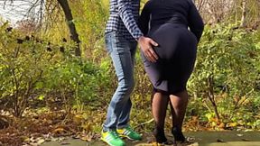Busty MIL puts on thigh-highs for me