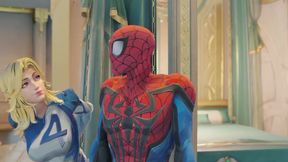 Sue Storm&#039;s Ultimate Fail: Why Spider-Man is Her Worst Matchup ( Cartoon Parody )