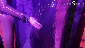 PERV IN THE VACUUM TOWER WITH AVA FETISHART FUCKING RUBBER Part 1