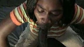 Black and chunky teen whore can suck my dick really well