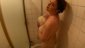 soapy stepmom needs help in the shower