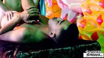 Latino Twink Antonio Fields Barebacked by Grayson Lange