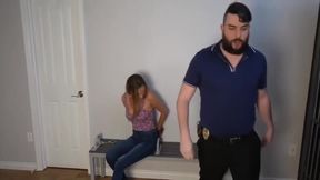 Sexy Girl Arrested And Handcuffed 2