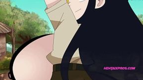 Uncensored cartoon of big-cocked tribe in Africa - Cowgirl and from behind