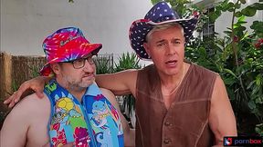 Holiday threesome with beach bunnies Riley Star &amp_ Laya Rae -- Immoral Family 4K