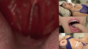 Cumming to Feeling You Inside of My Belly starring Giantess Katelyn Brooks (Mobile)