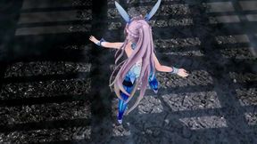 Fate Grand Order Bunny Altria Pendragon Hentai Dance Conqueror Playboy Undress Mmd 3D Purple Hair Color Edit Smixix