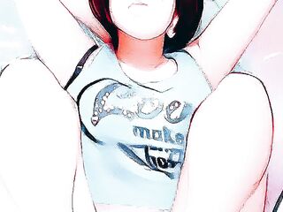 GREEN T SHIRT COPSLAY Animation Toon Style Pornstar