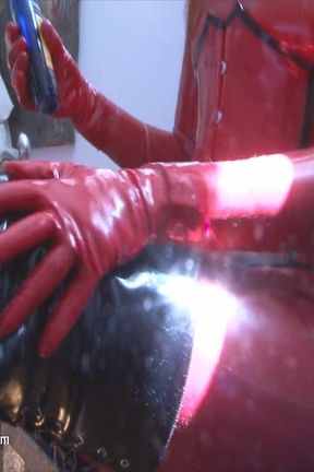 Latex Catsuit Ass and Pussy Service