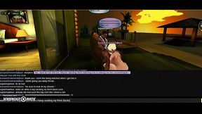 Sunset Beach Head – 3D Anime Couple Enjoy Steamy Game Session On IMVU