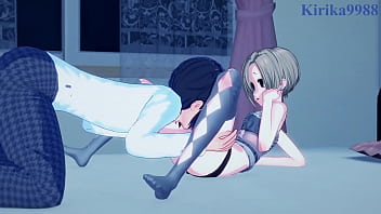 Koume Shirasaka and Hinako Kita intense sex. - THE IDOLM@STER CINDERELLA GIRLS Hentai