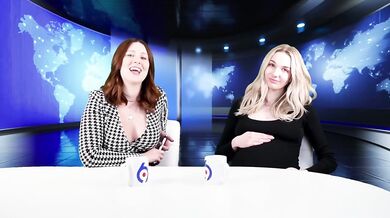 Pregnant Lesbian News Interview