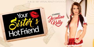 Your Sisters Hot Friend - Hot Teen Brunette Sex VR