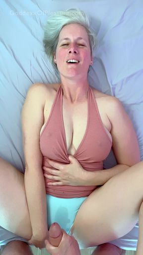 Stepmom Loves To Watch You Stroke and Tells You How To Cum For Her JOI
