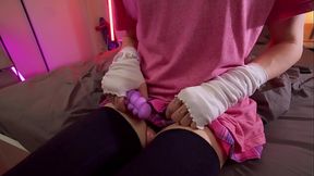 Sissy Boy solo anal Masturbation