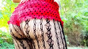 Jon Scarecrow up close booty shots panty fetish big cumshot