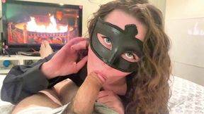 POV stepdaughter dresses up as a pussy for her stepdad (long version)