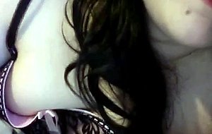 Hot teen CD cums on cam