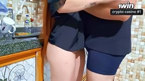 Teacher cibelly making food and finished up getting eaten