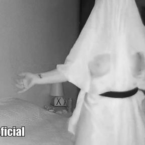 Ghost caught on camera  Very scary