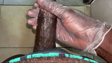 21yrs old teen from Ghana got milkshake. [full video on sheer]