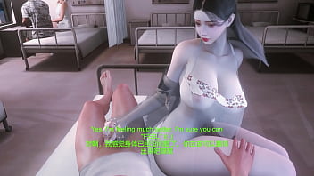 Lustful girl friend fuck old patient (P1) - 3D Animation