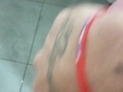 Soft to hard masturbating