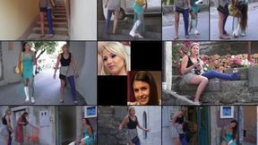 Viktoria Term LLWC & Brandy Term SLWC & SAC Combo Stubbed Toe & Painted Cast (in HD 1920X1080)