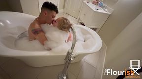 bubble bath time with veronica cruz and dexxx blue