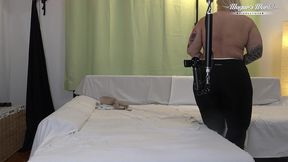behind the scenes of massage with happy ending featuring deborah luxe