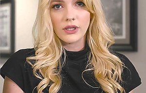 Big cock shemale boss Natalie Mars fucks hot blonde assistant Kenna James