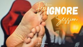 Feet Ignore Session