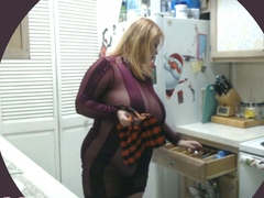 Great Big Boobs On Masturbating Redhead