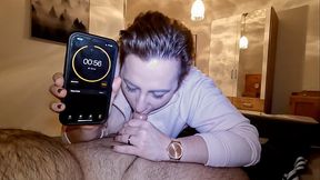 Timer Blowjob - User bekommt meinen Mund f&uuml_r eine Minute