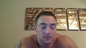 Sexy Muscle Stud Chats Online with Homies, No Dick,  No Kum