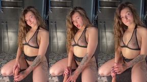 Community Member @lilyrush @Handjob & #Solo #Sexy Lingerie #Brunette #Shaved Pussy hot xxx video | Tik.Porn