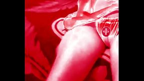 Menage da esposa, amigo saboreando a casada com o dedo.