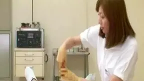 Sexy Nurse Secret CFNM Encounter with Patient